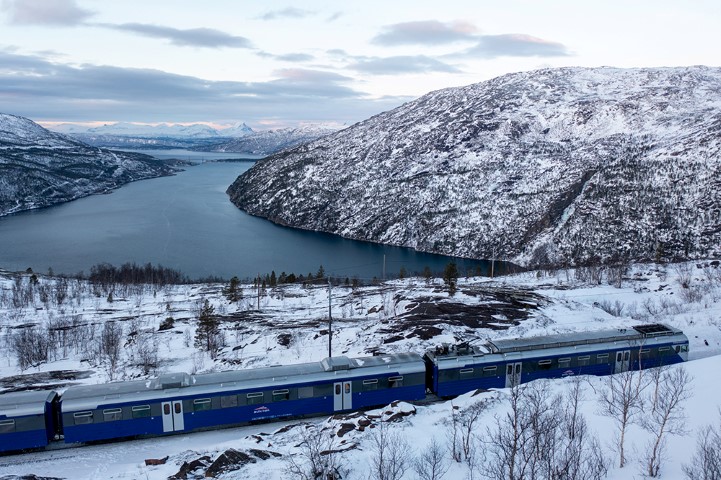 Med tog fra Kiruna til Narvik